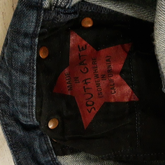 AG the Club Low Rise Bootcut Flare Medium Dark Wash Blue Denim Jeans 30R - Picture 12 of 15